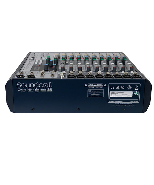 Soundcraft Signature 12 rear